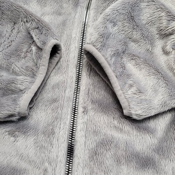 Free Country Womens Jacket Faux Fur XXL Full Zip Long Sleeve Pockets - Picture 9 of 16